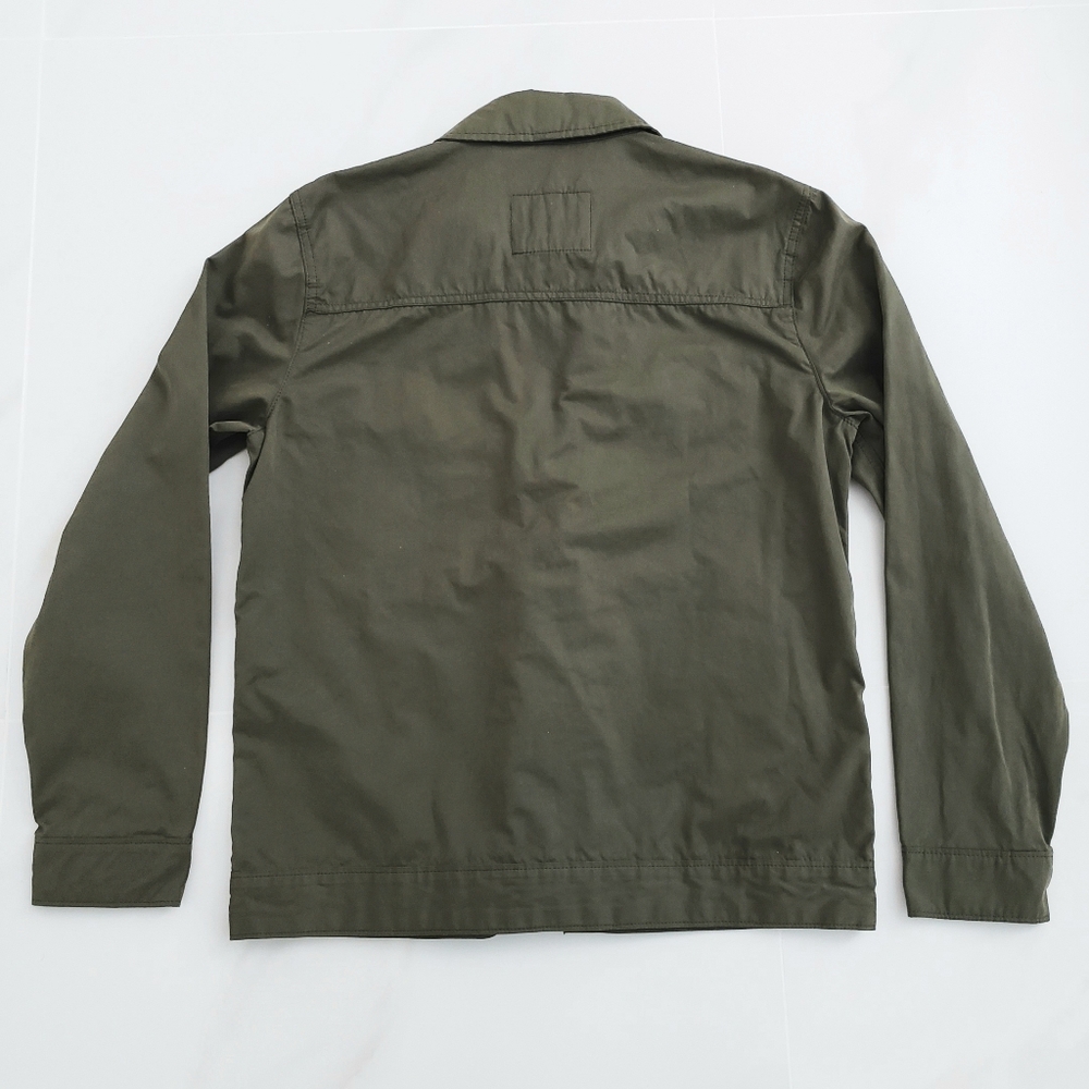 NEW Abercrombie & Fitch Dark Green Military Field Utility Jacket Sz S - Picture 8 of 13
